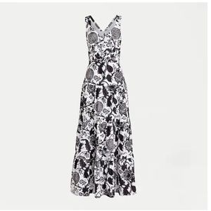 NWT J Crew Tiered maxi dress 14